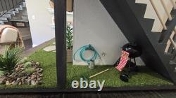 Custom 112 Modern Dollhouse Fully Furnished Contemporary Miniature House