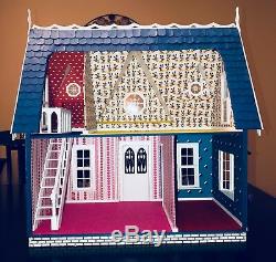 Custom Built Wooden Dollhouse