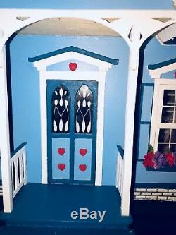 Custom Built Wooden Dollhouse