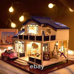 Cuteroom 124DIY Handicraft Miniature Voice Activated LED Light&Music with Cover