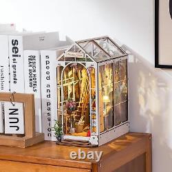 DIY Book Nook Kit Garden House Miniature House Kit Cozy