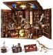 DIY Book Nook Kit, Miniature Dollhouse Booknook Kit, 3D Wooden Puzzle Bookend Bo