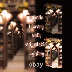 DIY Book Nook Kit for Adults, Infinite Magicspell Library DIY Book Nook Kit for Adults, Infinite Magicspell Library