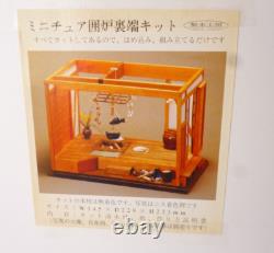 DIY Dollhouse Kit Japan IRORI Hearth 1/12 Miniature Room Wooden Handcraft