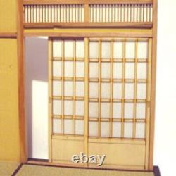 DIY Dollhouse Kit Japanese Corner Room with 8 Furniture Wood Miniature Model