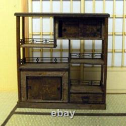 DIY Dollhouse Kit Japanese Corner Room with 8 Furniture Wood Miniature Model