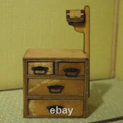 DIY Dollhouse Kit Japanese Corner Room with 8 Furniture Wood Miniature Model