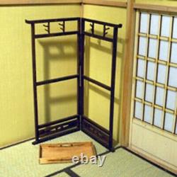 DIY Dollhouse Kit Japanese Corner Room with 8 Furniture Wood Miniature Model