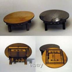 DIY Dollhouse Kit Japanese Corner Room with 8 Furniture Wood Miniature Model