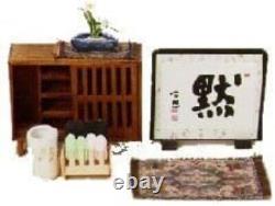 DIY Dollhouse Kit Japanese Entrance FULL Set 1/12 Miniature Room Wood Doll house