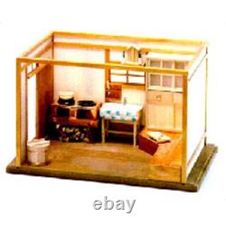 DIY Dollhouse Kit Japanese Kitchen 1/12 Miniature Room Wood Handcraft Dollhouse