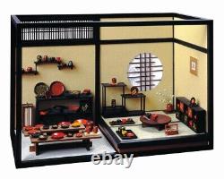 DIY Dollhouse Kit Japanese Lacquerware Shop JOAN Miniature House Wood Model kit