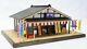 DIY Dollhouse Model Kit Japanese Retro Theater Hut Miniature House Wooden Craft