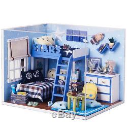 DIY Handcraft Miniature Project Dolls House Kit My Little Boys Star Trek Bedroom