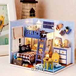 DIY Handcraft Miniature Project Dolls House Kit My Little Boys Star Trek Bedroom