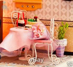 DIY Handcraft Miniature Project Kit Dolls House The Young Couple's Cake Shop