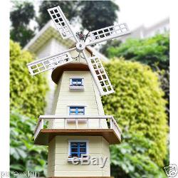 DIY Handcraft Miniature Project Kit Wooden Dolls House The Windmill Fantasy