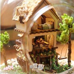 DIY Handcraft Miniature Project Wooden Dolls House Kit Islands Forest Adventure