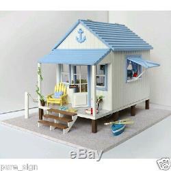 DIY Handcraft Miniature Project Wooden Dolls House Music The Happiness Coast Kit