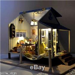 DIY Handcraft Miniature Project Wooden Dolls House Music The Happiness Coast Kit