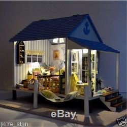 DIY Handcraft Miniature Project Wooden Dolls House Music The Happiness Coast Kit