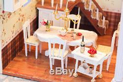 DIY Handcraft Miniature Project Wooden Dolls House My Little Villa in Italy