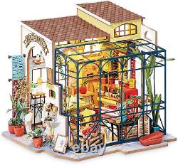 DIY Miniature Doll House Kit with Furniture for Children Adult Wooden Kits Toy