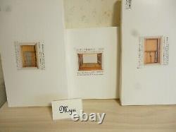 DIY Miniature Doll house Kit Japanese Room 1/12 Wooden Handcraft Furniture A101