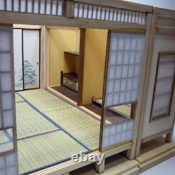 DIY Miniature Doll house Kit Japanese Room 1/12 Wooden Handcraft Furniture A101