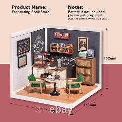 DIY Miniature Dollhouse Building Model Kit Super Creator Store Series Plastic Bi