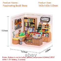DIY Miniature Dollhouse Building Model Kit Super Creator Store Series Plastic Bi