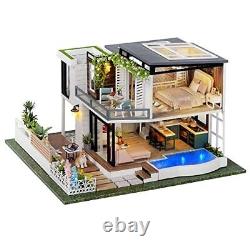 DIY Miniature Dollhouse Furniture Kit, 124 Scale Creative Room Large Garden