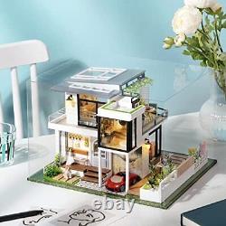 DIY Miniature Dollhouse Furniture Kit, 124 Scale Creative Room Large Garden