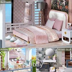 DIY Miniature Dollhouse Furniture Kit, 124 Scale Creative Room Large Garden