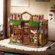DIY Miniature Dollhouse Kit, 124 Scale Wooden 3D Puzzle Model Building Set, C