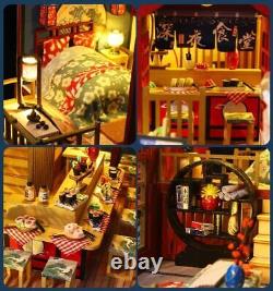 DIY Miniature Dollhouse Kit 1 24 Scale Tiny House kit with Music Plant DIY