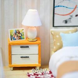 DIY Miniature Dollhouse Kit Coffee Shop Model Elegant Life House Wooden Kit