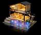 DIY Miniature Dollhouse Kit with Furniture LED Light Wood Villa House Model Gift