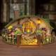 DIY Miniature Dollhouse Wooden Magic House Kit with Miniature Furniture 9 / 23c