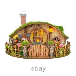 DIY Miniature Dollhouse Wooden Magic House Kit with Miniature Furniture 9 / 23c