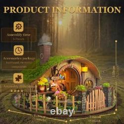 DIY Miniature Dollhouse Wooden Magic House Kit with Miniature Furniture 9 / 23c