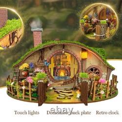 DIY Miniature Dollhouse Wooden Magic House Kit with Miniature Furniture 9 / 23c