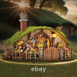 DIY Miniature Dollhouse Wooden Magic House Kit with Miniature Furniture 9 / 23c
