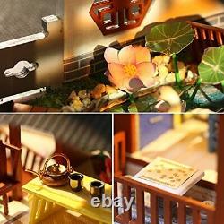 DIY Miniature Dollhouse kit with Furniture and LED Lights, Ancient Chinese