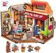 DIY Miniature House Kit 120 Scale Bookstore, Build Mini House Building Kit with