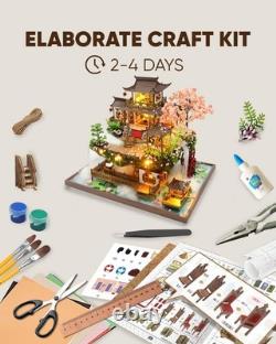 DIY Miniature House Kit, DIY Dollhouse Kit for Adults to Build, Mini House Ki