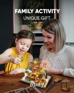DIY Miniature House Kit, DIY Dollhouse Kit for Adults to Build, Mini House Ki
