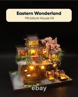DIY Miniature House Kit, DIY Dollhouse Kit for Adults to Build, Mini House Ki