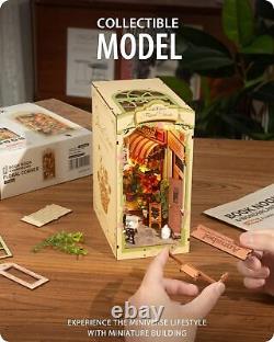 DIY Miniature House Kit Flower Shop and DIY Book Nook Floral
