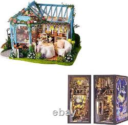 DIY Miniature House Kit Magic Book Nook Dollhouse Kit Tiny House Mini Home